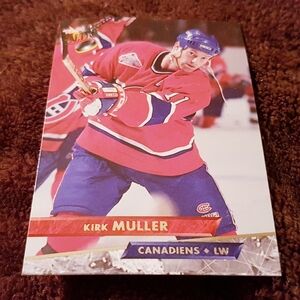 93'-94' Montreal Canadiens Kirk Muller Hockey Card Left Wing #21 NHL Fleer Ultra